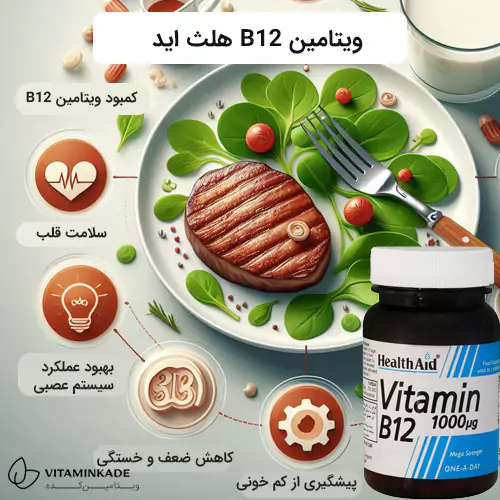 ویتامین B12 هلث اید برای چیست؟