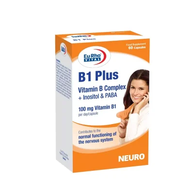 قیمت و خرید کپسول ویتامین B1 پلاس یوروویتال