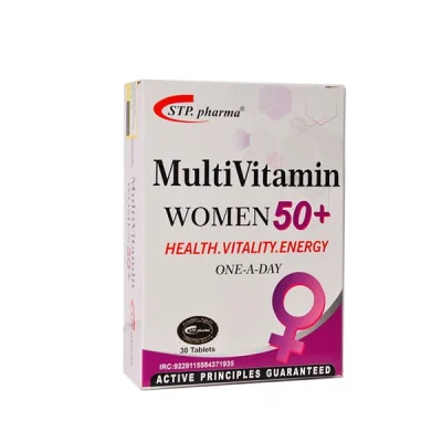 قیمت و خرید قرص مولتی ویتامین اس تی پی فارما مناسب خانم های بالای 50 سال 30 عدد