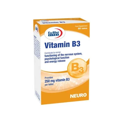 قیمت و خرید قرص ویتامین B3 یوروویتال